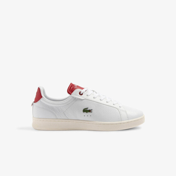 Lacoste Carnaby Pro 2232 SMA Mens White Leather Lifestyle Sneakers Shoes