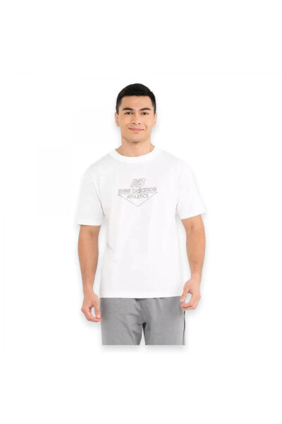 Mnt1408 Nb Lifestyle Men T Beyaz Erkek T-Shirt