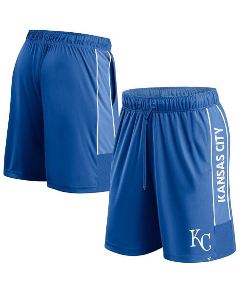 Men's Royal Kansas City Royals Win The Match Defender Shorts