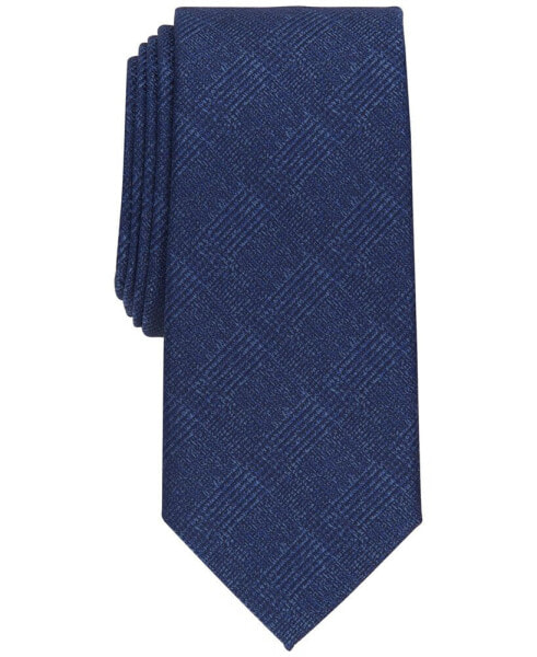Men's Munroe Slim Glen Plaid Tie, Created for Macy's