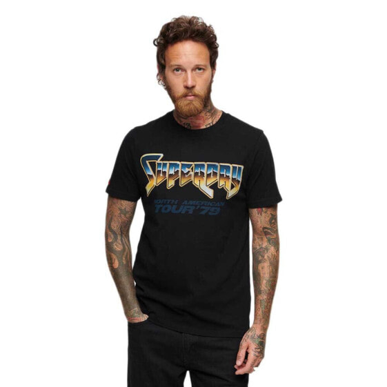 SUPERDRY 70´S Rock Graphic Band short sleeve T-shirt