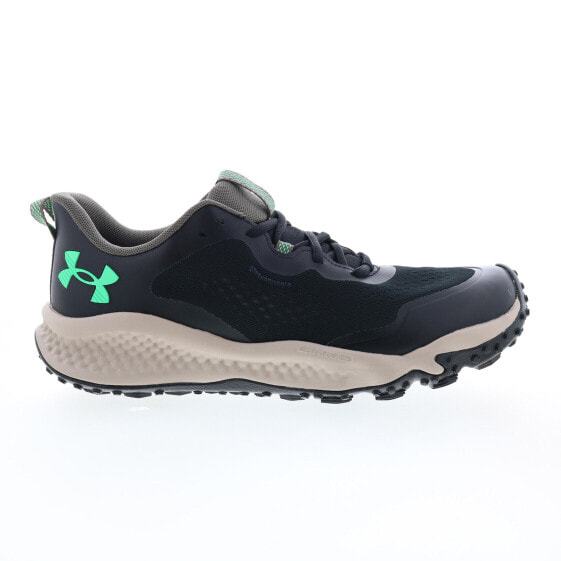Under Armour Charged Maven Trail Mens Black Canvas Athletic Hiking Shoes