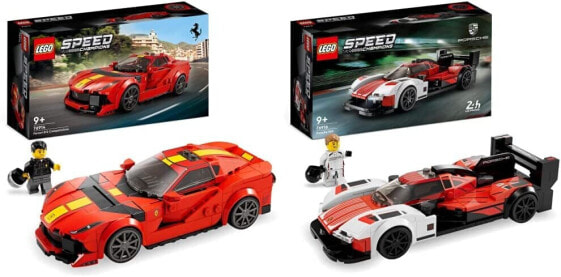 LEGO Speed Champions Porsche 963, Model Car Kit Gift, Racing Vehicle Toy for Children, 2023 Collector's Set with Driver Mini Figure 76916