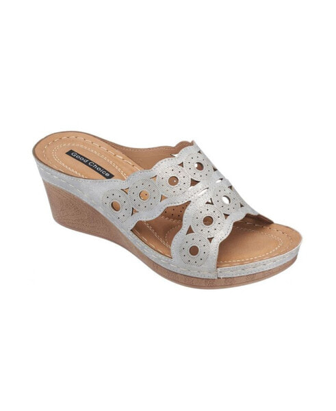 April Wedge Sandal