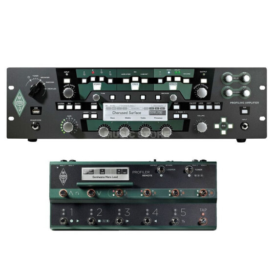 Kemper Profiler PowerRack Amp Modeller & Remote (Black)