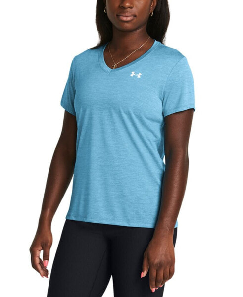 Women's Twist Tech V-Neck Short-Sleeve Top