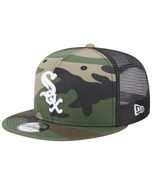 Men's Camo Chicago White Sox Trucker 9FIFTY Snapback Hat