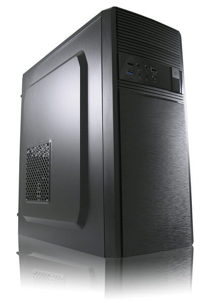 LC-Power 7019B - Midi Tower - PC - Black - ATX - micro ATX - Mini-ITX - Metal - 14.5 cm
