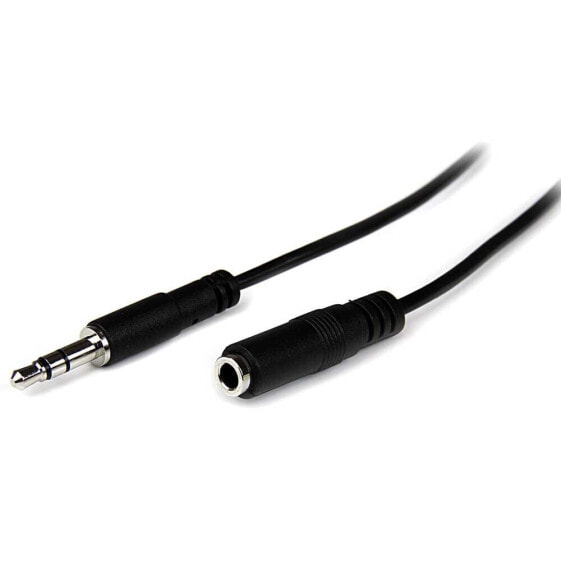 STARTECH Slim Stereo Extension cable 3.5 mm 2 m