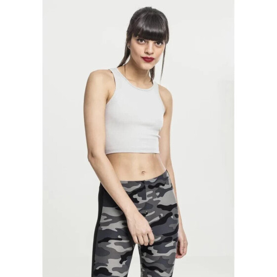 Футболка URBAN CLASSICS Спортивная Crop Top короткий рукав