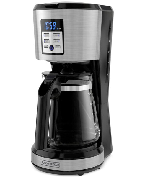 12-Cup Programmable Coffeemaker with VORTEX Technology