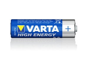 Batterie VARTA 04906121418 Einwegbatterie AA Alkali 1,5 V 8 Stück(e) Blau Grau