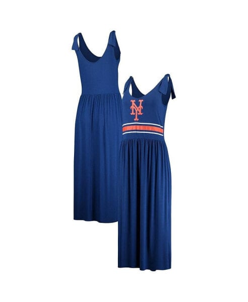 Women's Royal New York Mets Game Over Maxi Dress