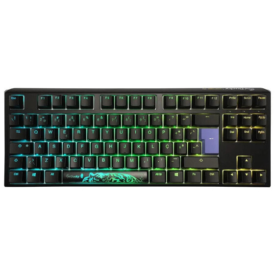 DUCKY One 3 Classic TKL RGB PBT PT MX Silver gaming keyboard