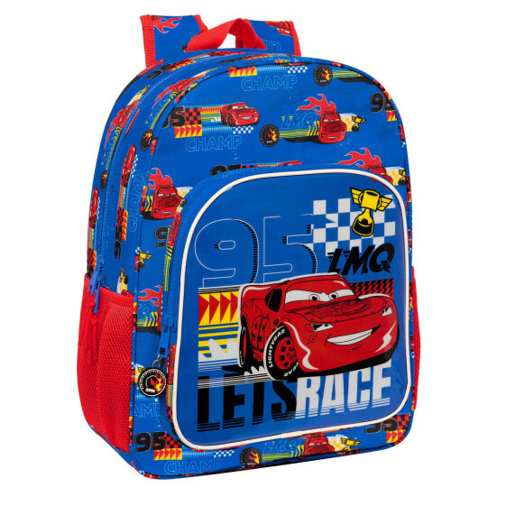 Детский рюкзак Cars Race ready Синий 33 x 42 x 14 см