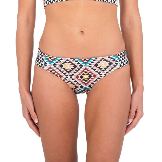 HURLEY Mosaic Geo Full Tab Side Bikini Bottom