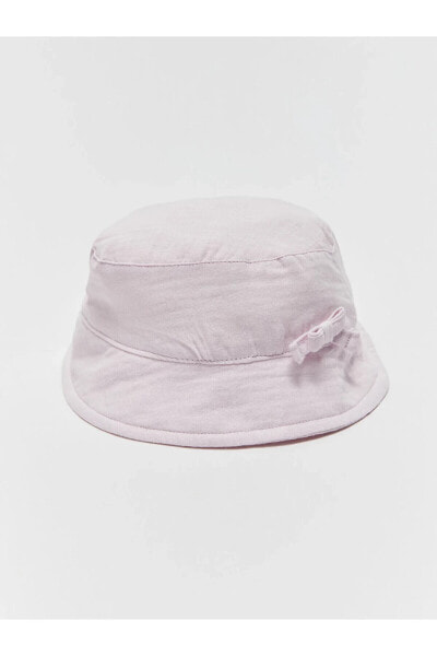 Basic Pamuklu Kız Bebek Şapka