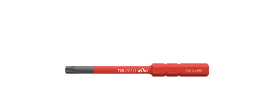 Wiha 35508 - 1 pc(s) - Torx - Chromium-vanadium steel - T15 - IEC 60900:2012 - 75 mm