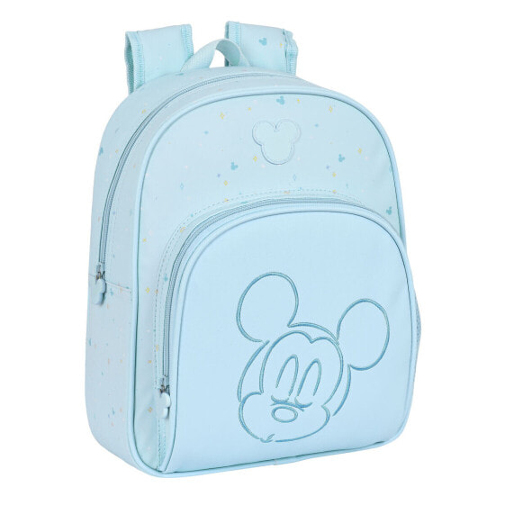 Детский рюкзак Mickey Mouse Clubhouse Baby Светло Синий 28 x 34 x 10 см
