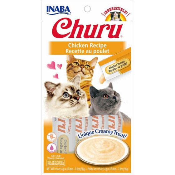 INABA Churu Chicken 14g Wet Cat Food 4 Units