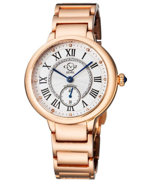 Women's Rome Swiss Quartz Rose Gold-Tone Stainless Steel Watch 36mm