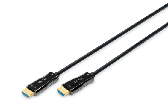 Digitus AK-330125-200-S HDMI кабель 20 m HDMI Тип A (Стандарт) Черный