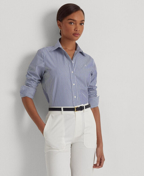 Non-Iron Straight-Fit Shirt, Regular & Petite