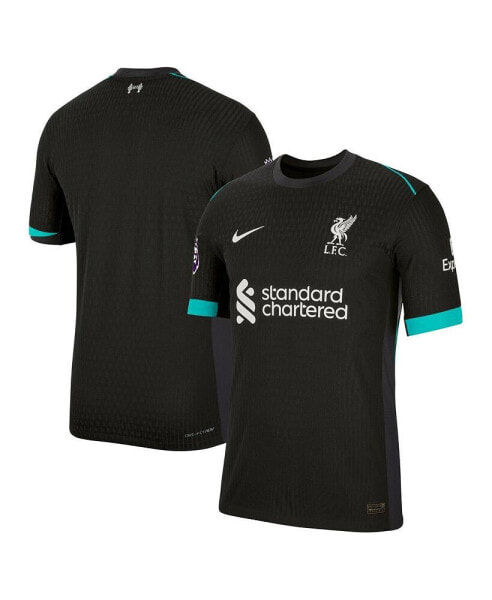 Men's Forest Green Liverpool 2024/25 Away Authentic Blank Patch Jersey