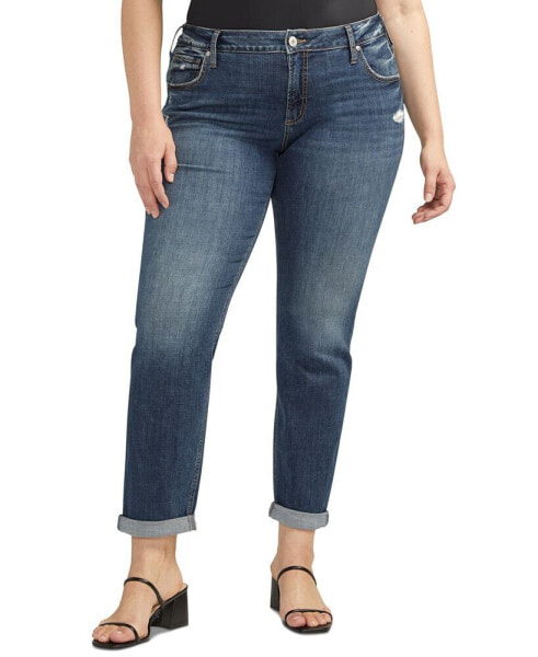 Plus Size Boyfriend Jeans