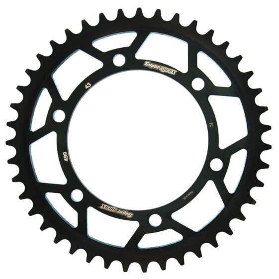 SUPERSPROX Steel Kawasaki Suzuki 530x43 RFE499X43BLK Rear Sprocket