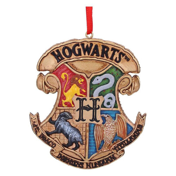HARRY POTTER Hogwarts Crest Christmas Hanging Ornament