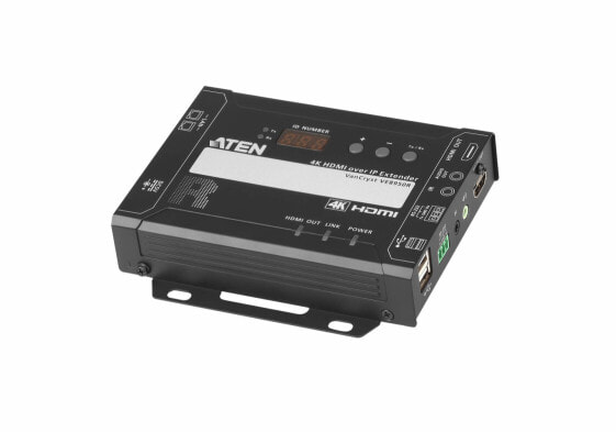 ATEN VE8950R - 4096 x 2160 pixels - AV receiver - 100 m - Wired - Black - HDCP