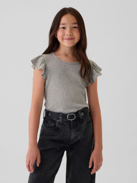 Kids Rib Flutter T-Shirt