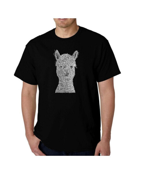 Men's Word Art - Alpaca T-Shirt