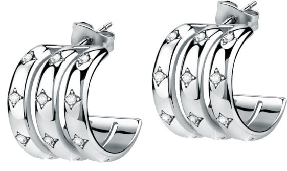 Роскошные женские серьги-кольца Insieme SAKM79