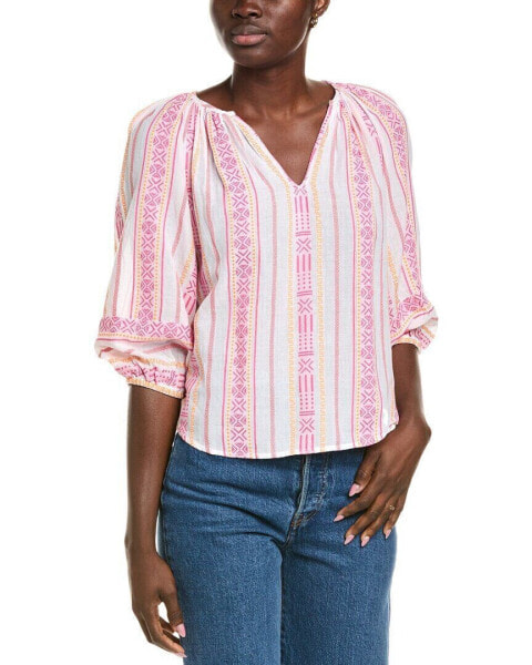 Velvet By Graham & Spencer Blouse Women's Pink Xs