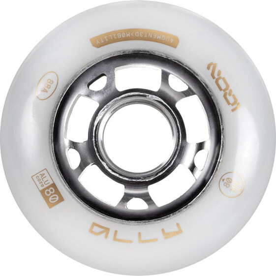 IQON Ally White 80 88A Skates Wheels 4 Units