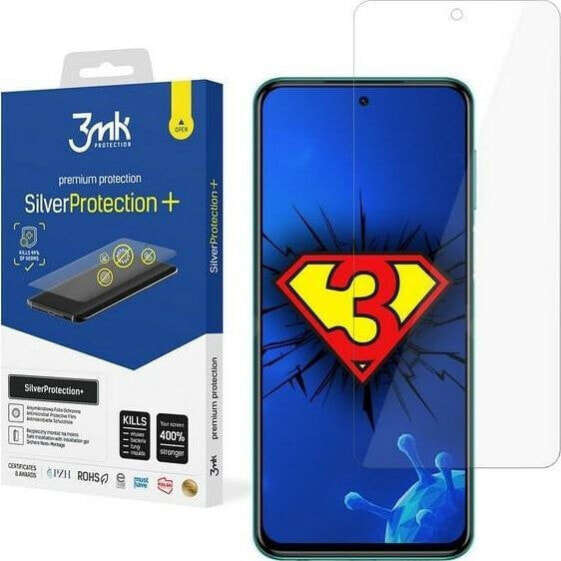 3MK 3MK Silver Protect+ Xiaomi Redmi Note 9S Folia Antymikrobowa montowana na mokro