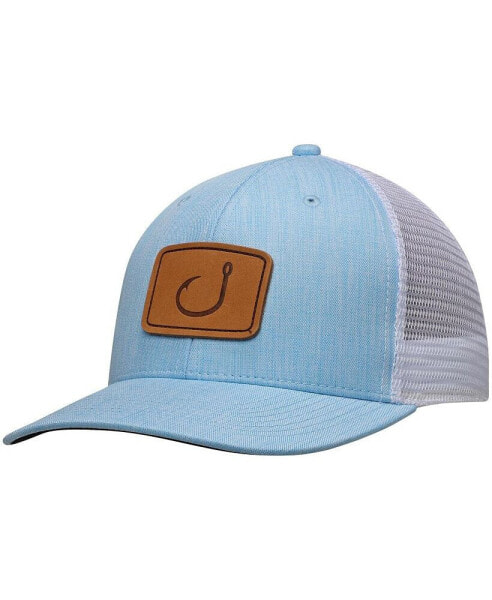 Men's Light Blue Lay Day Trucker Snapback Adjustable Hat