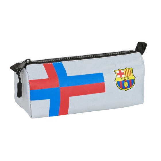 Школьный пенал спортивный F.C. Barcelona Серый 21 x 8 x 7 см
