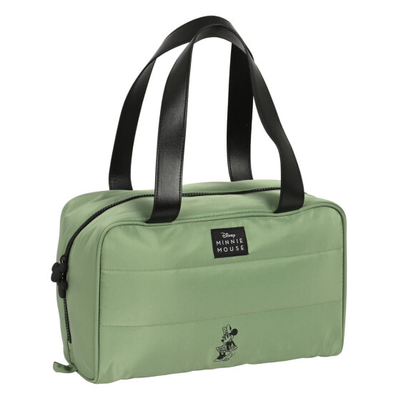 School Toilet Bag Minnie Mouse Mint shadow Military green 31 x 14 x 19 cm