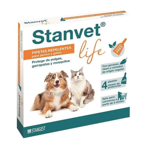 STANGEST Stanvet Life Dog Cat Repellent 4 Units