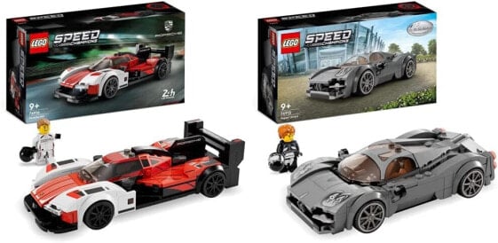 LEGO Speed Champions Porsche 963, Model Car Kit Gift, Racing Vehicle Toy for Children, 2023 Collector's Set with Driver Mini Figure 76916