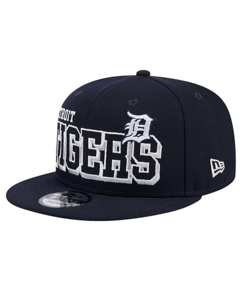 Men's Navy Detroit Tigers Game Day Bold 9FIFTY Snapback Hat