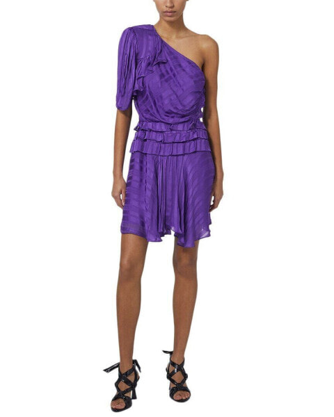 Iro Pardee Mini Dress Women's Purple 34