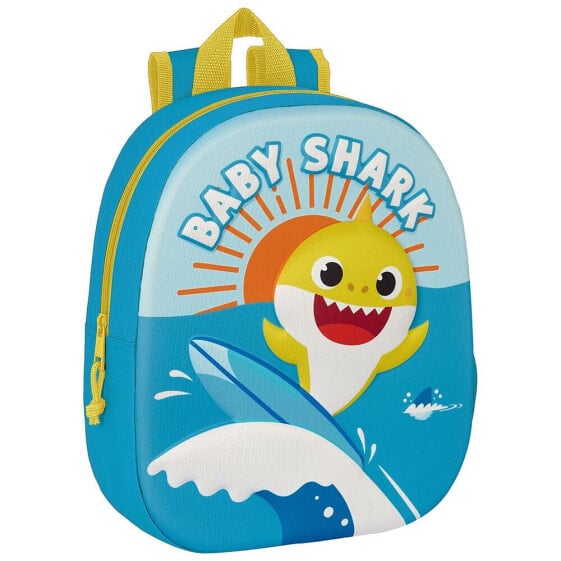 SAFTA Baby Shark 3D Backpack