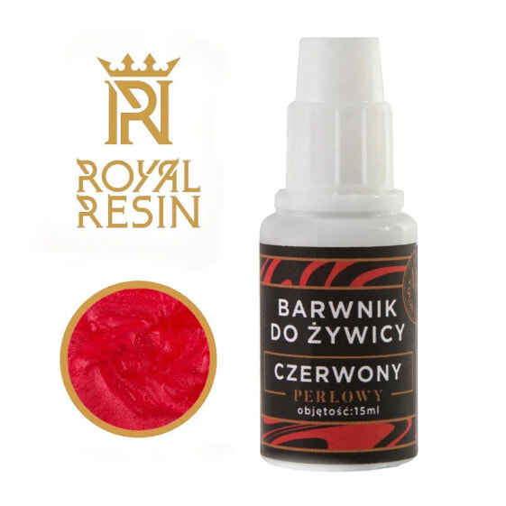 Royal Resin Crystal epoxy resin dye - pearl liquid - 15 ml - red