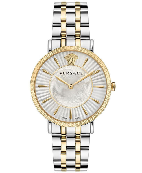 Women's Swiss Two-Tone Stainless Steel Bracelet Watch 38mm