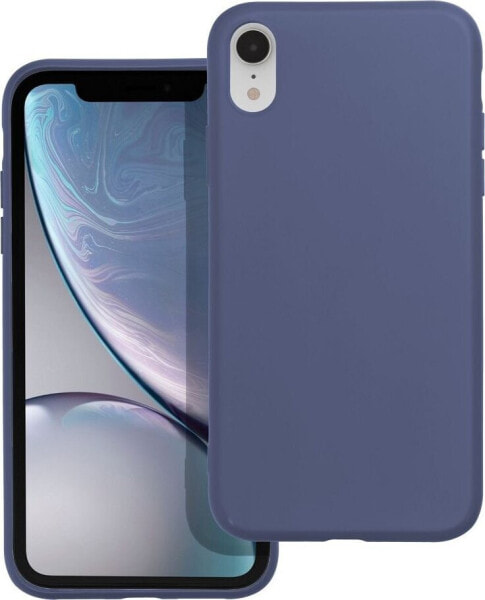 OEM Futerał MATT do IPHONE XR niebieski