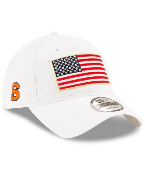 Men's White Syracuse Orange Country First 9Twenty Adjustable Hat
